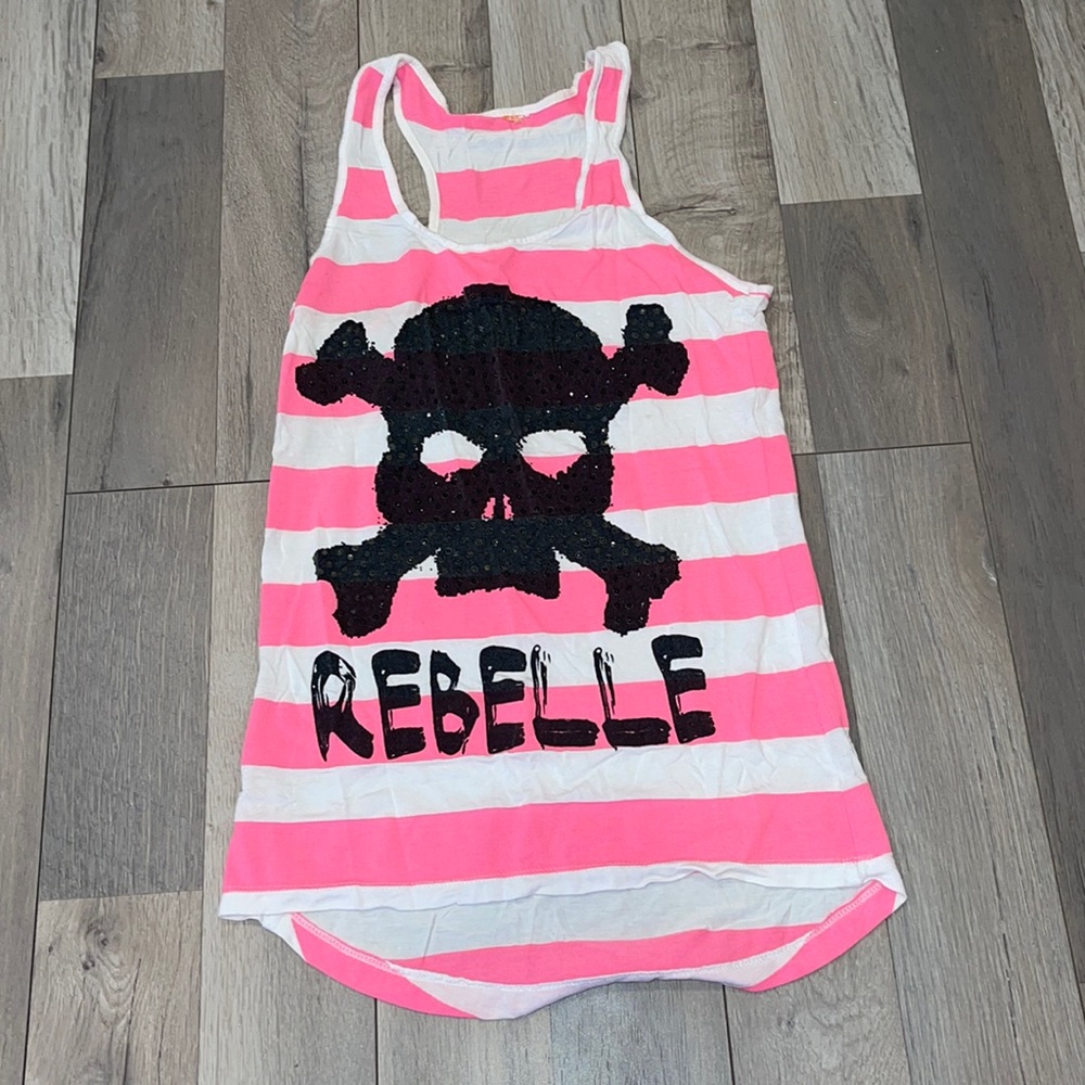 Skull tank top
